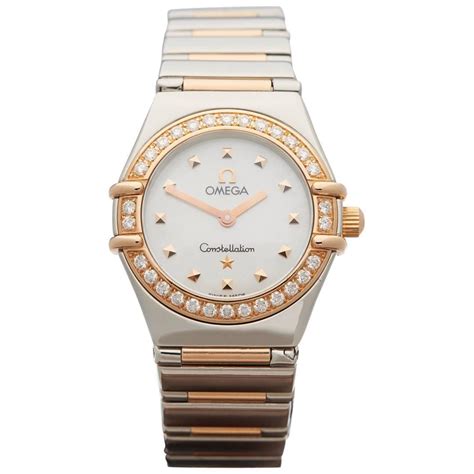 omega womens watches uk|ladies omega constellation diamond bezel.